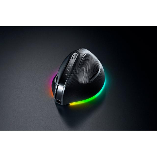 Razer - Pro Click V2 Vertical ratón Universal mano derecha RF Wireless + Bluetooth + USB Type-C Óptico 30000 DPI