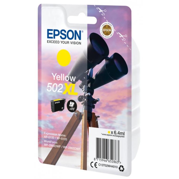 Epson - Singlepack Yellow 502XL Ink