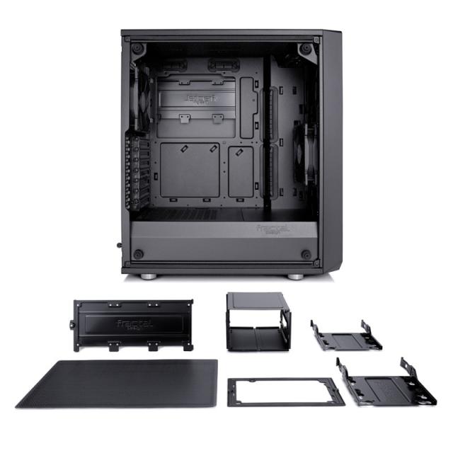 Fractal Design - Meshify C Midi Tower Negro - FD-CA-MESH-C-BKO-TG