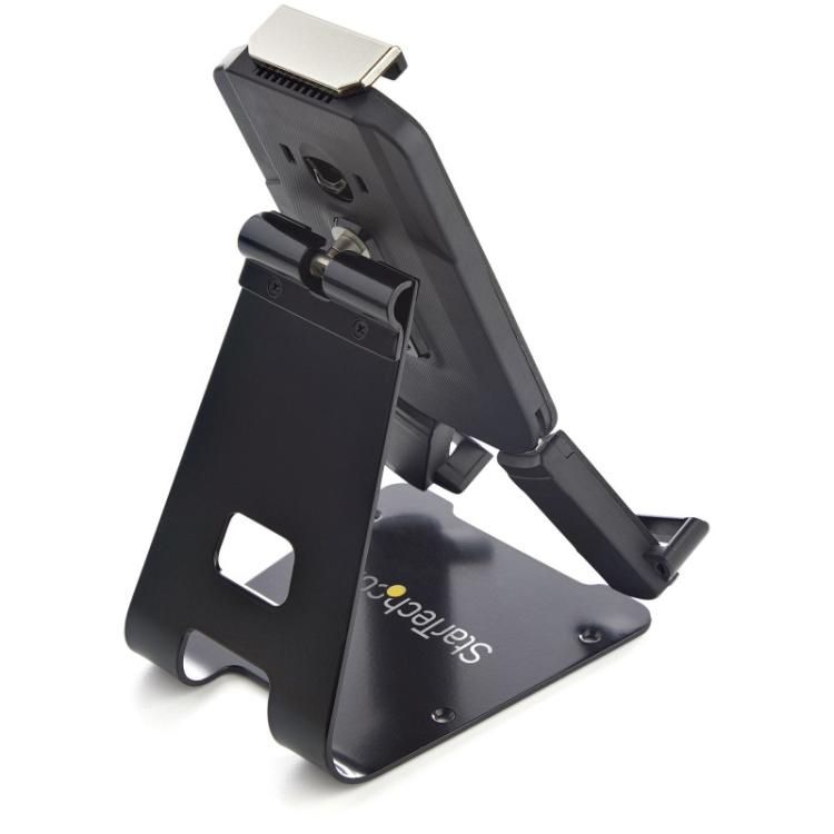 StarTech.com - Soporte Seguro para Tablet con Cable de Seguridad con Candado K-Slot - Base para Tablets de 7,9 a 13 Pulgadas - S