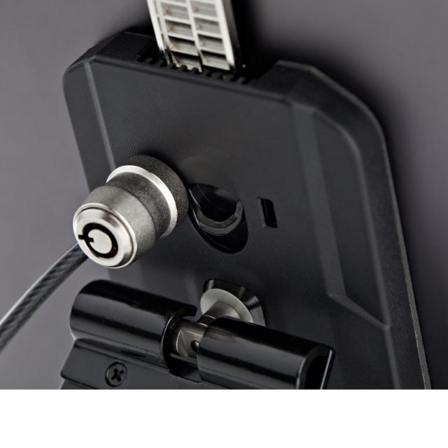 StarTech.com - Soporte Seguro para Tablet con Cable de Seguridad con Candado K-Slot - Base para Tablets de 7,9 a 13 Pulgadas - S