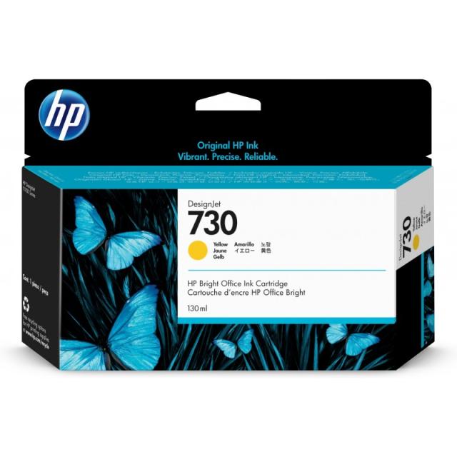 HP - Cartucho de tinta DesignJet 730 amarillo de 130 ml