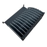 Ewent - EW1721 organizador para estación de carga Acrilonitrilo butadieno estireno (ABS), Metal, Plástico Negro