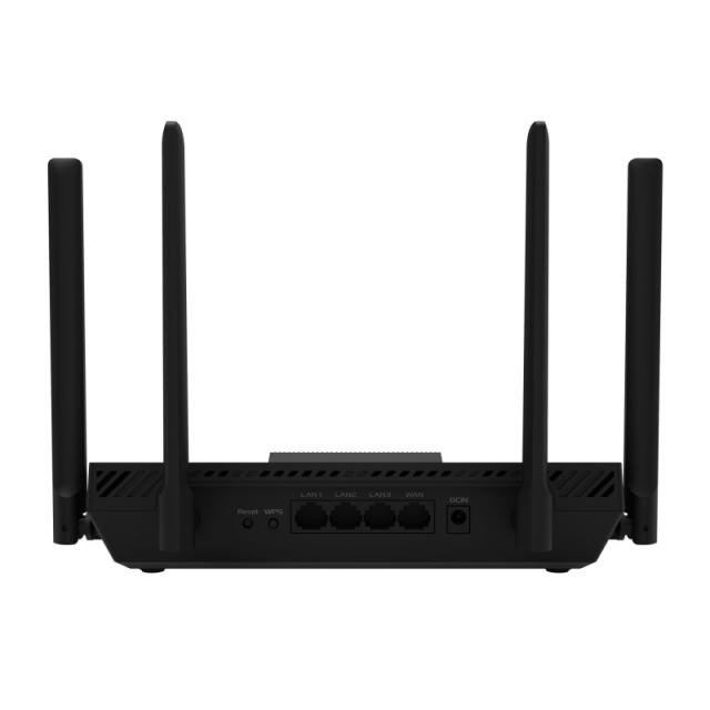 ASUS - RT-BE50 BE3600 router inalámbrico 2.5 Gigabit Ethernet Doble banda (2,4 GHz / 5 GHz) Negro
