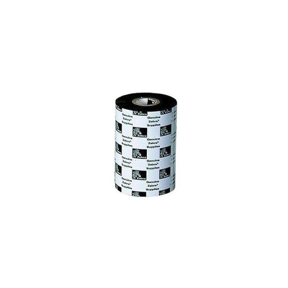 Zebra - 1600 Wax cinta térmica 450 m Negro - 01600BK08345