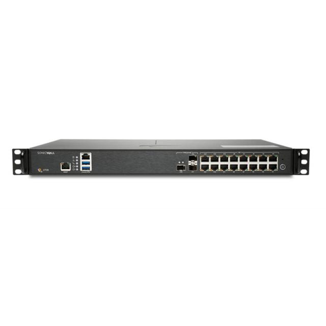 SonicWall - NSA 2700 cortafuegos (hardware) 1U 5,5 Gbit/s