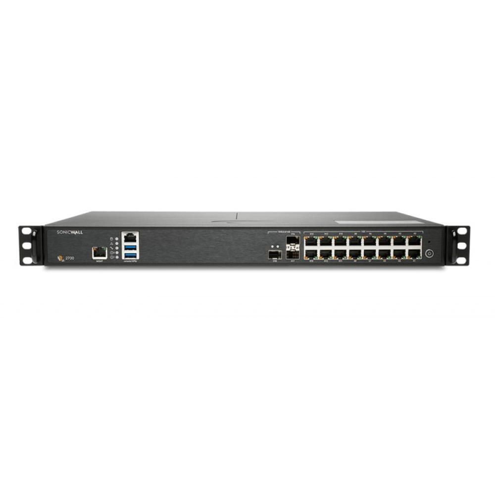 SonicWall - NSA 2700 cortafuegos (hardware) 1U 5,5 Gbit/s