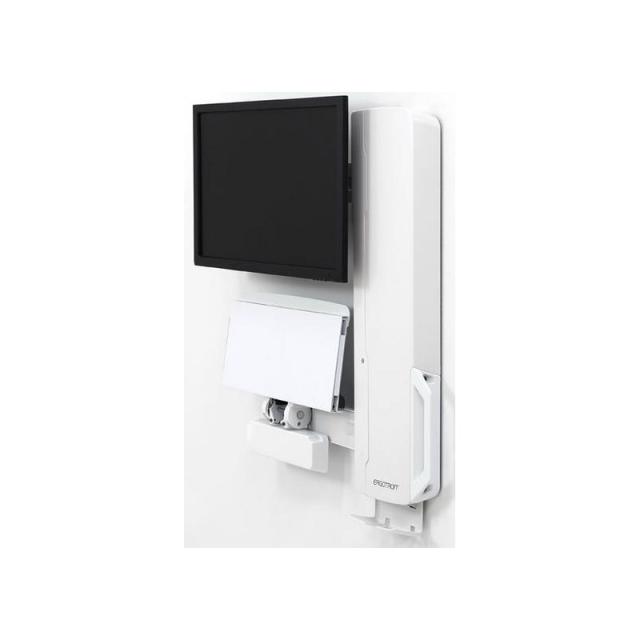 Ergotron - 61-081-062 soporte para monitor 61 cm (24") Pared Blanco