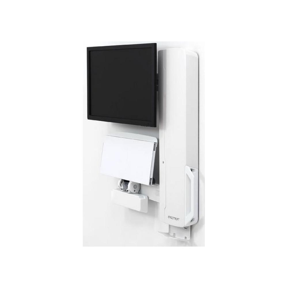 Ergotron - 61-081-062 soporte para monitor 61 cm (24") Pared Blanco