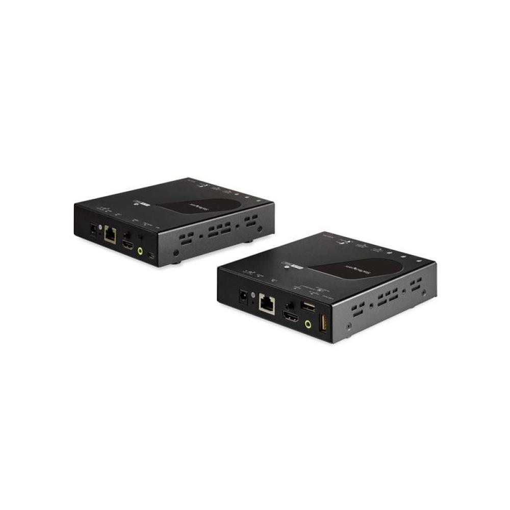 StarTech.com - Extensor KVM HDMI KVM por IP - HDMI 4K 30Hz y USB 2.0 por IP, LAN o Ethernet CAT5e/CAT6 (100m/330ft) - Kit Extens