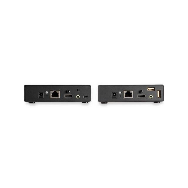 StarTech.com - Extensor KVM HDMI KVM por IP - HDMI 4K 30Hz y USB 2.0 por IP, LAN o Ethernet CAT5e/CAT6 (100m/330ft) - Kit Extens