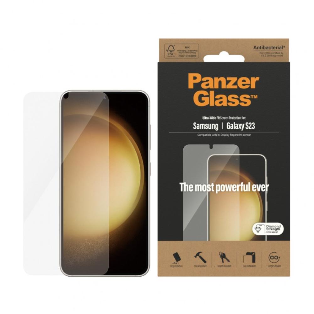PanzerGlass - Screen Protector Samsung Galaxy S23 / Ultra-Wide Fit Protector de pantalla 1 pieza(s)