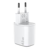 Celly - UPTC2USBC45WWH cargador de dispositivo móvil Universal Blanco Corriente alterna Carga rápida Interior