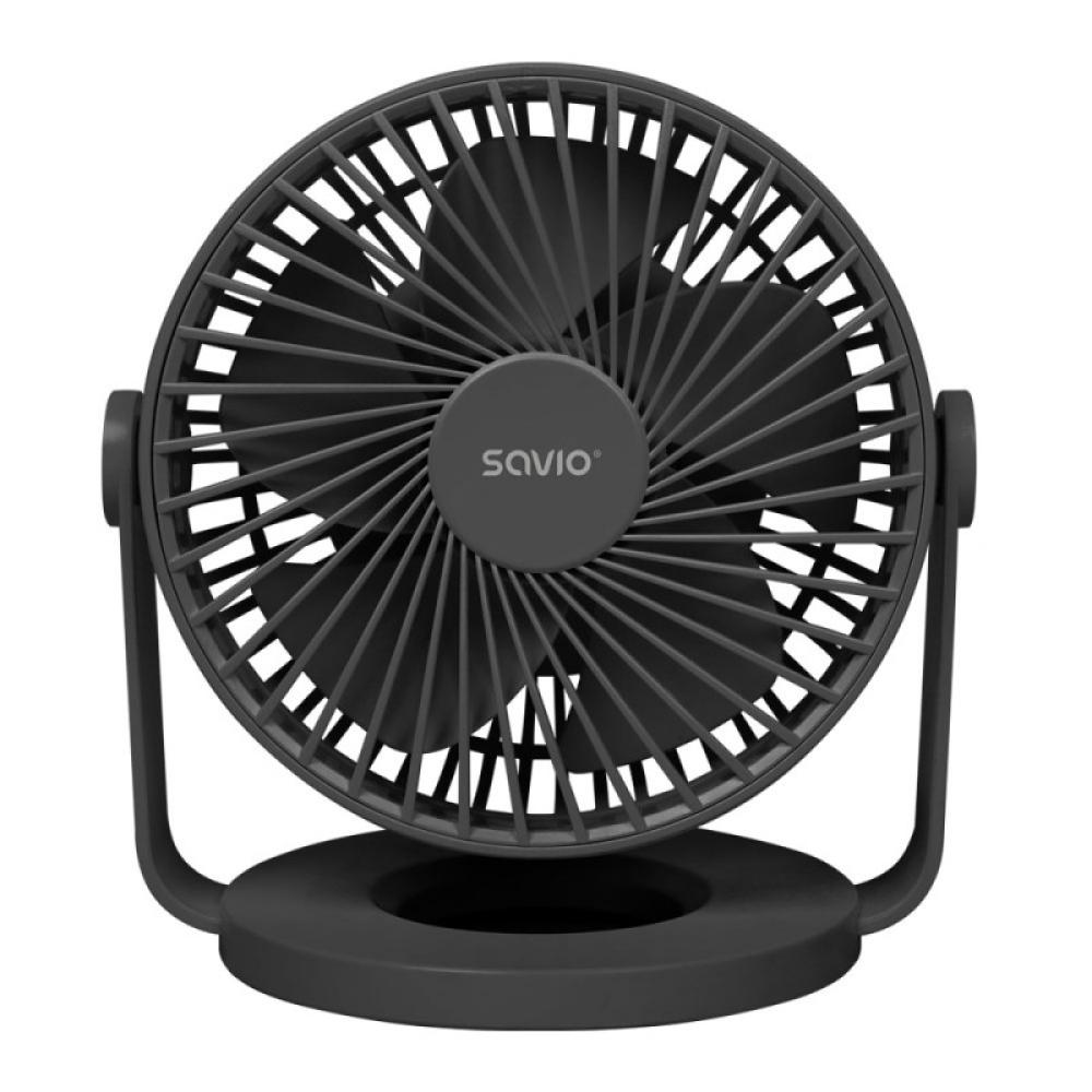 Savio - AD-01 ventilador Negro