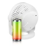 Savio - AD-01 WHITE ventilador Blanco