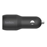 Belkin - Boost Charge Smartphone Negro Encendedor de cigarrillos Auto
