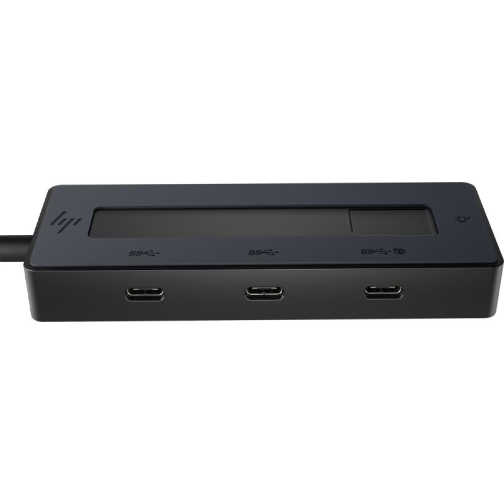 HP - Concentrador multipuerto USB-C 4K de - 6G842AA