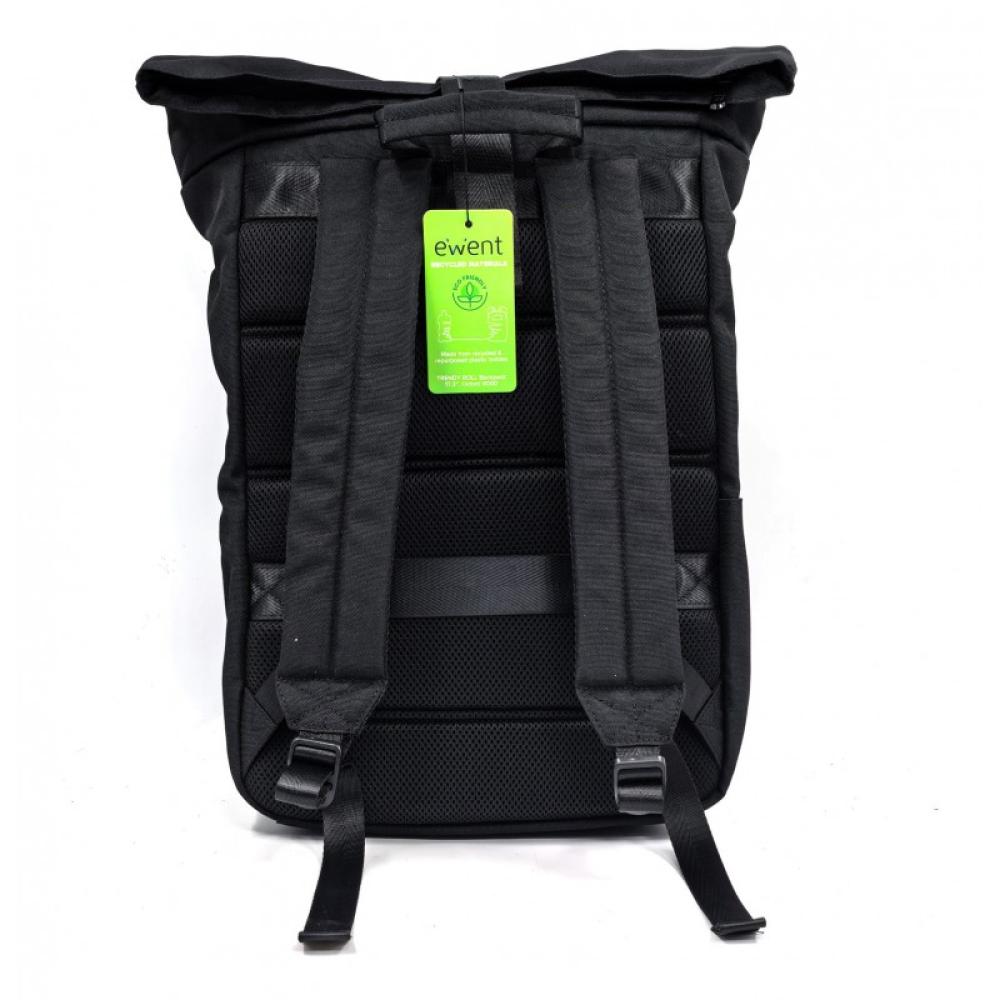Ewent - EW2536 maletines para portátil 43,9 cm (17.3") Mochila Negro