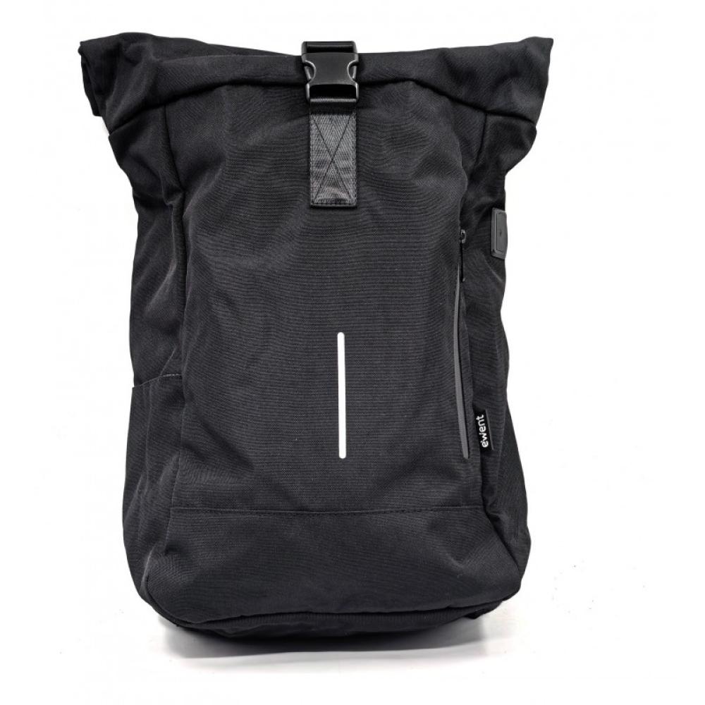 Ewent - EW2536 maletines para portátil 43,9 cm (17.3") Mochila Negro