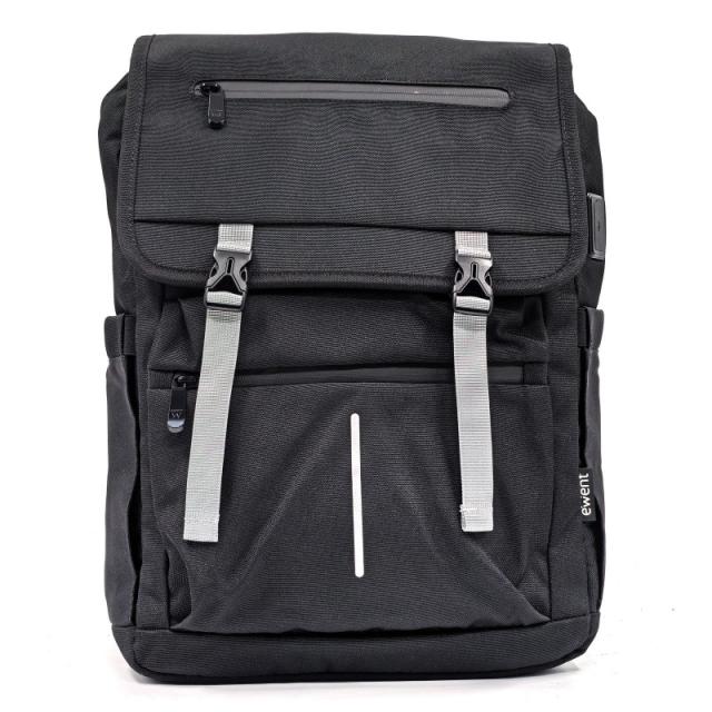 Ewent - EW2537 maletines para portátil 40,9 cm (16.1") Mochila Negro