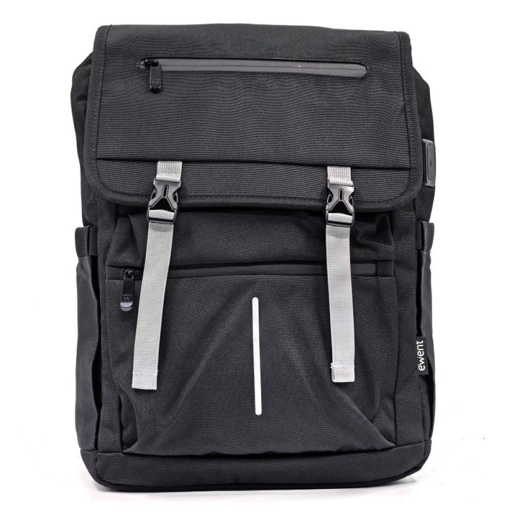 Ewent - EW2537 maletines para portátil 40,9 cm (16.1") Mochila Negro