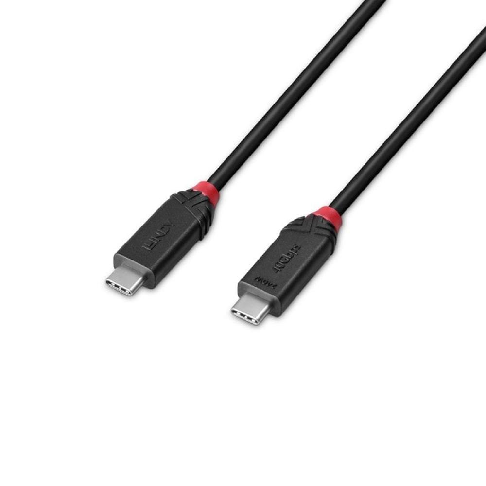 Lindy - 37001 cable USB USB4 Gen 3x2 1 m USB C Negro