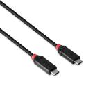 Lindy - 37001 cable USB USB4 Gen 3x2 1 m USB C Negro