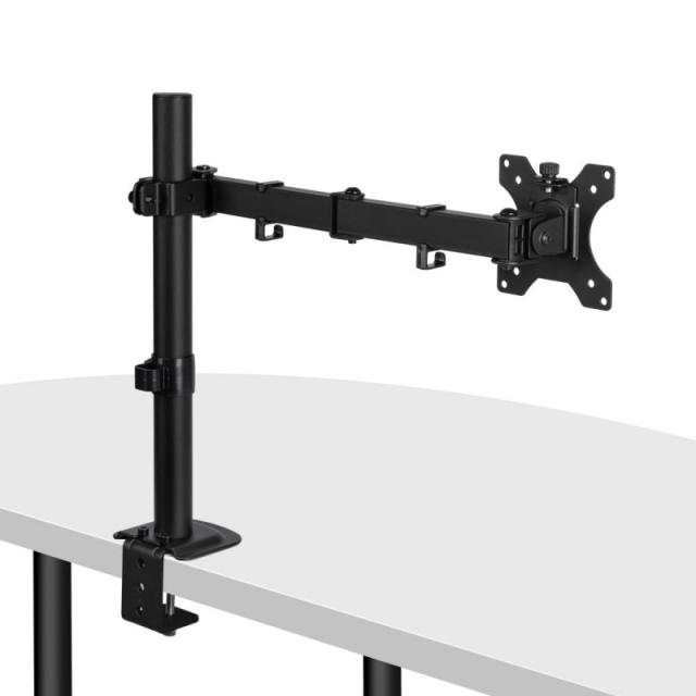 Lindy - 40710 soporte para monitor 81,3 cm (32") Escritorio Negro