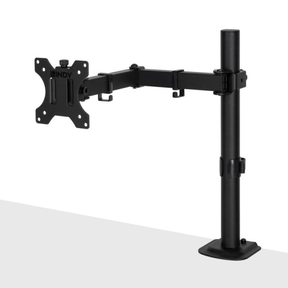 Lindy - 40710 soporte para monitor 81,3 cm (32") Escritorio Negro