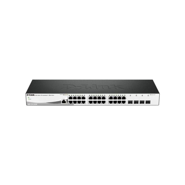 D-Link - DGS-1210-28/ME Gestionado L2 Gigabit Ethernet (10/100/1000) 1U Negro