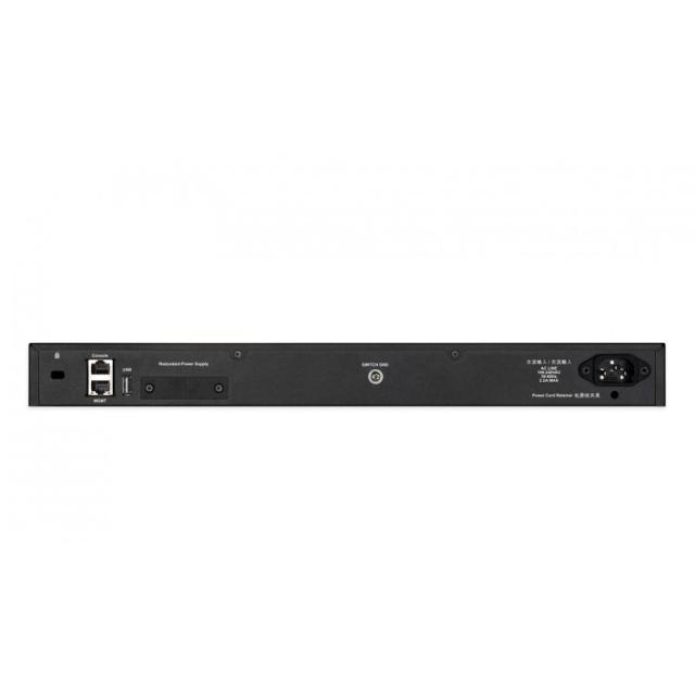 D-Link - DGS-3130-54S Gestionado L3 Negro, Gris