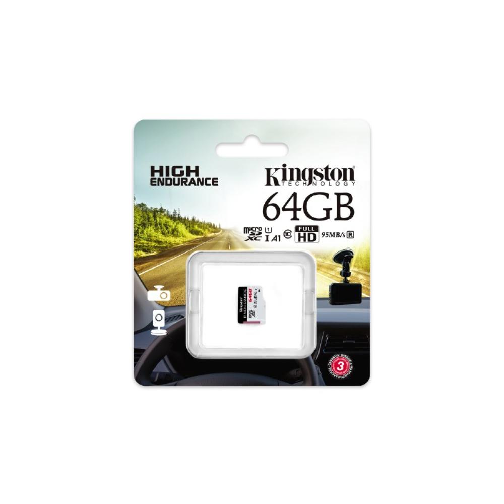 Kingston Technology - High Endurance 64 GB MicroSD UHS-I Clase 10