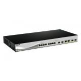 D-Link - DXS-1210-12SC switch Gestionado L2/L3 1U Negro, Plata