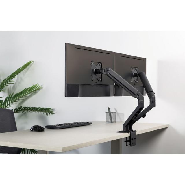 Neomounts - FPMA-D650DBLACK Brazo de monitor 17-27" - muelle helicoidal