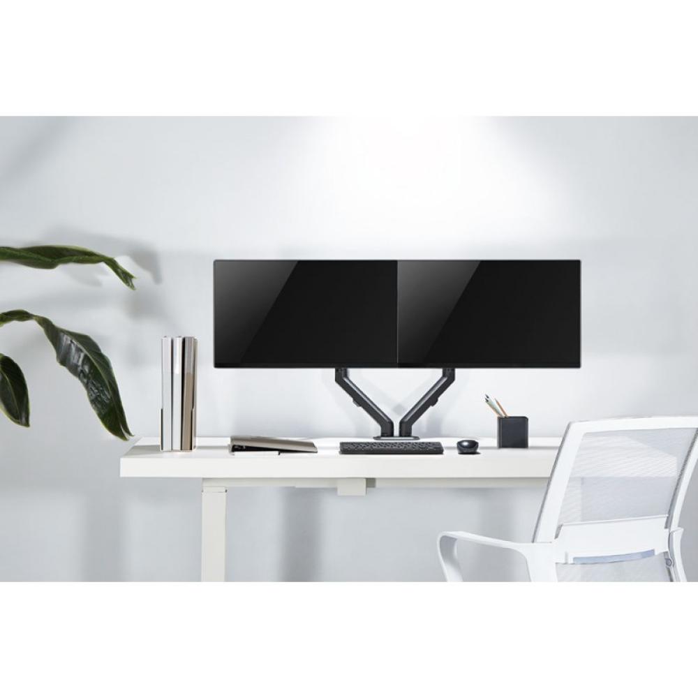 Neomounts - FPMA-D650DBLACK Brazo de monitor 17-27" - muelle helicoidal