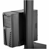 StarTech.com - Carrito Ergonómico con Ajuste de Altura para Estación de Trabajo Móvil - con Soporte VESA para Monitor - con Sopo