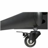 StarTech.com - Carrito Ergonómico con Ajuste de Altura para Estación de Trabajo Móvil - con Soporte VESA para Monitor - con Sopo