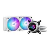 ASUS - ROG Strix LC III 240 ARGB White Edition Procesador Kit de refrigeración líquida 12 cm Blanco