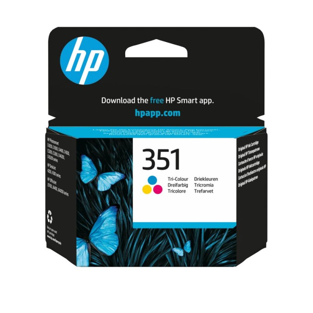 HP - Cartucho de tinta original 351 Tri-color