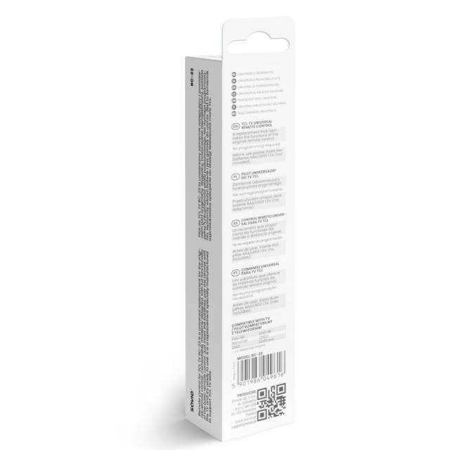 Savio - RC-23 mando a distancia IR inalámbrico Universal Botones