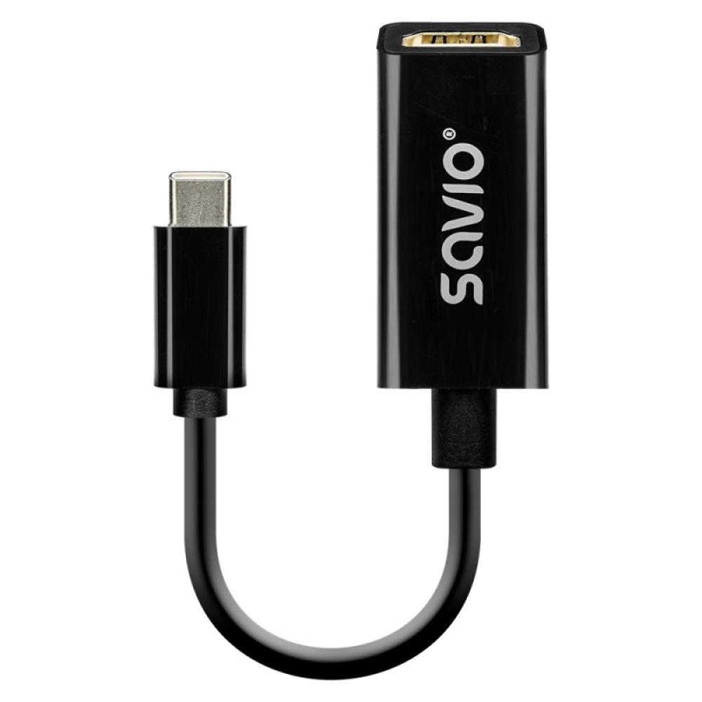 Savio - AK-79 Adaptador gráfico USB Negro