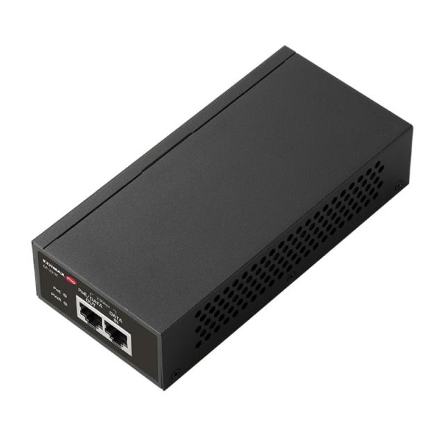 Edimax - GP-201IT adaptador e inyector de PoE 2.5 Gigabit Ethernet, Ethernet rápido, Gigabit Ethernet