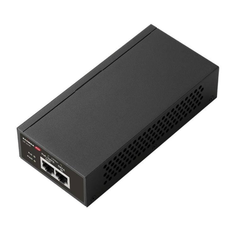Edimax - GP-201IT adaptador e inyector de PoE 2.5 Gigabit Ethernet, Ethernet rápido, Gigabit Ethernet