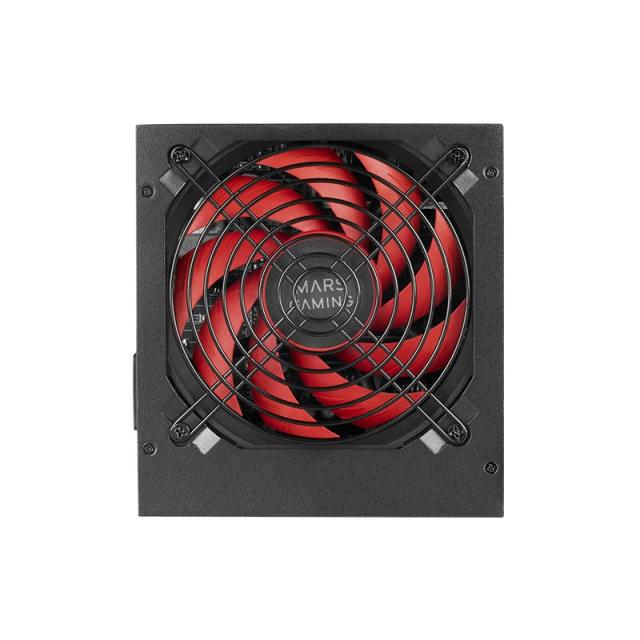 Mars Gaming - MPIII550P, Fuente Alimentación PC ATX 550W, 5 Años de Garantía, 85% Eficiencia, Sistema Digital APFC, - MPIII550P