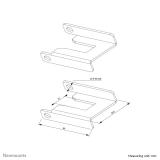 Neomounts - ABL-875 Juego de bloqueo de ruedas para carros (2 uds.)