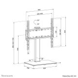 Neomounts - DS45-430BL14 Soporte da mesa para TV 32-55"- girar