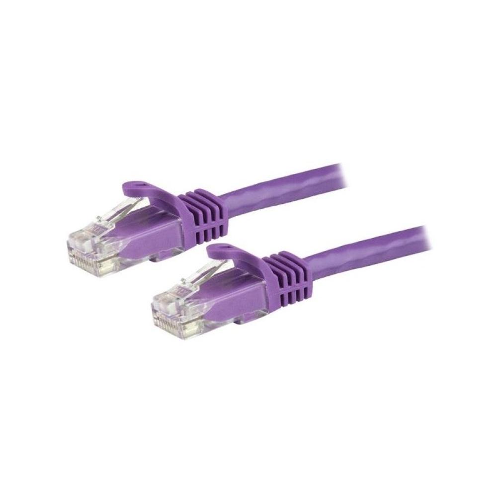 StarTech.com - N6PATC15MPL cable de red Púrpura 15 m Cat6 U/UTP (UTP)