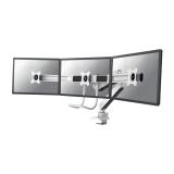 Neomounts - NM-D775DX3WHITE soporte para monitor 68,6 cm (27") Escritorio Blanco