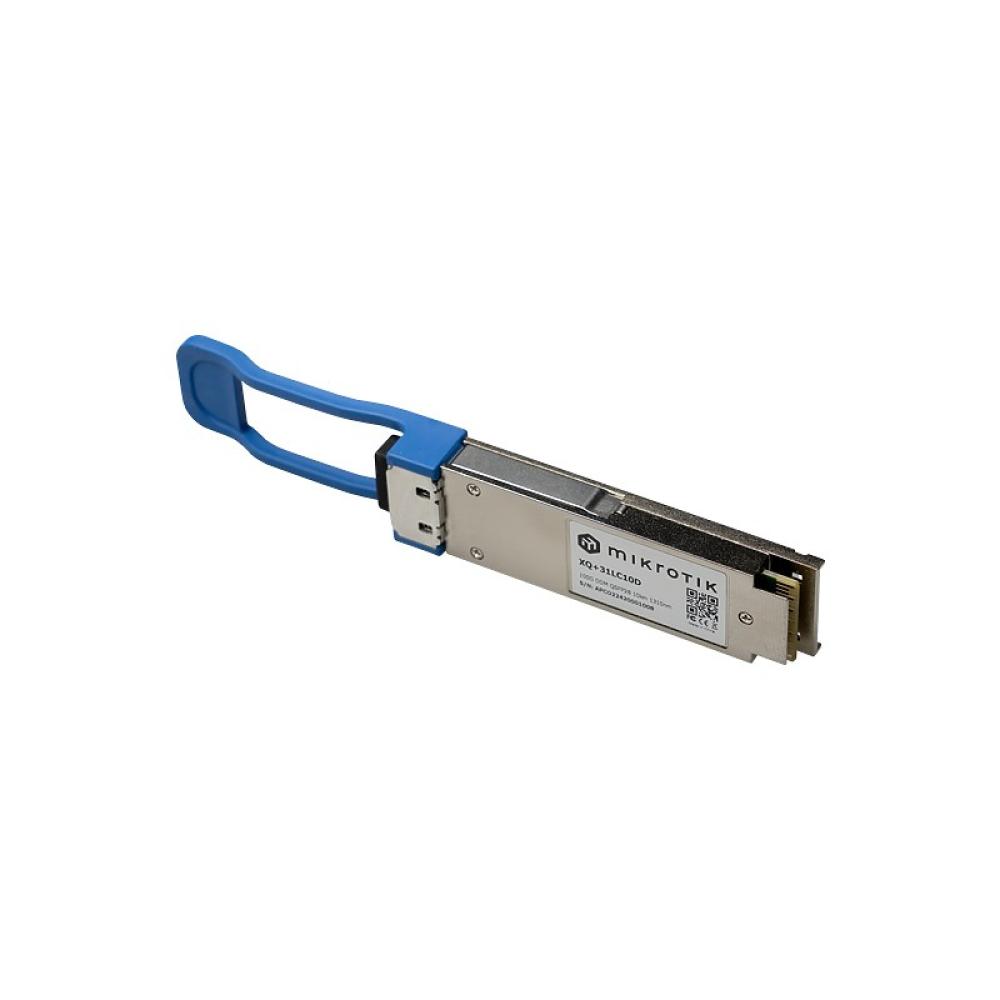 Mikrotik - XQ+31LC10D red modulo transceptor Fibra óptica 100000 Mbit/s QSFP28 1309 nm
