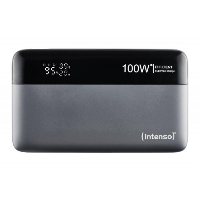 Intenso - 7350050 batería externa Ión de litio 20000 mAh Negro, Gris